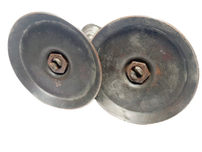 Art Deco candleholder, Germany, 1970s, set of 2