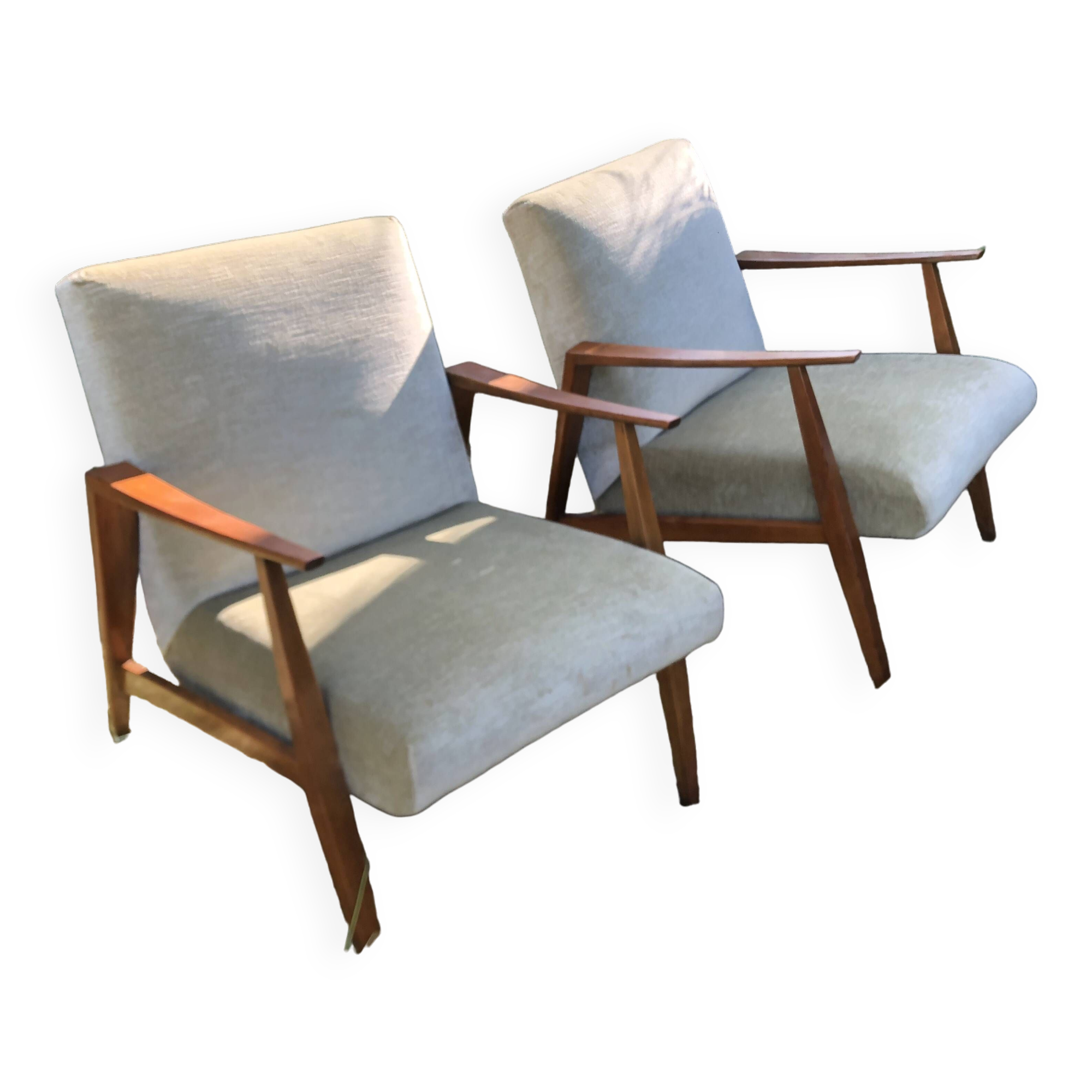 Scandinavian armchairs from the 60s