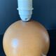 Light wood ball lamp foot