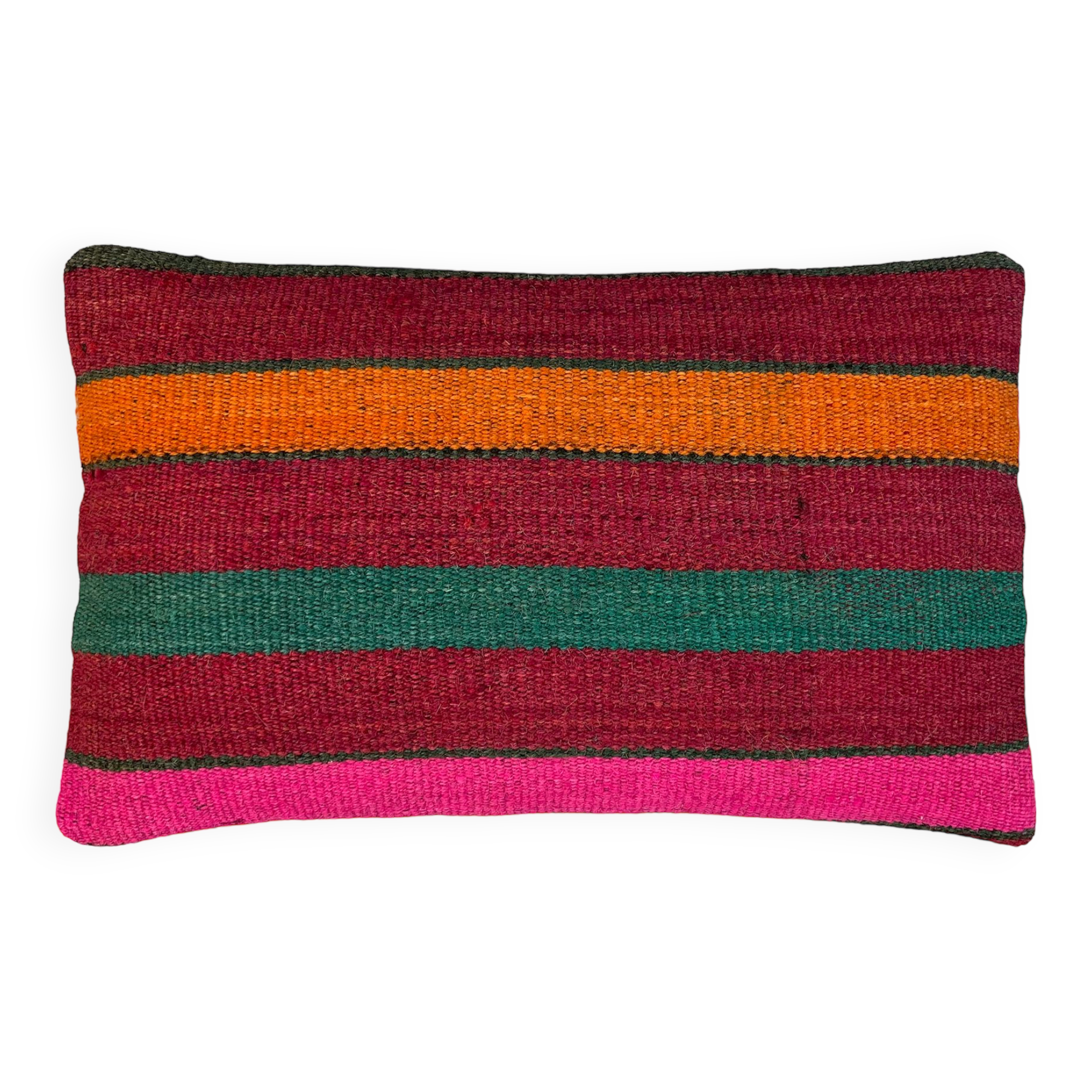 Housse de coussin kilim turc vintage, 30 x 50 cm