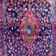 Handmade Persian Hamadan Rug 210x130cm
