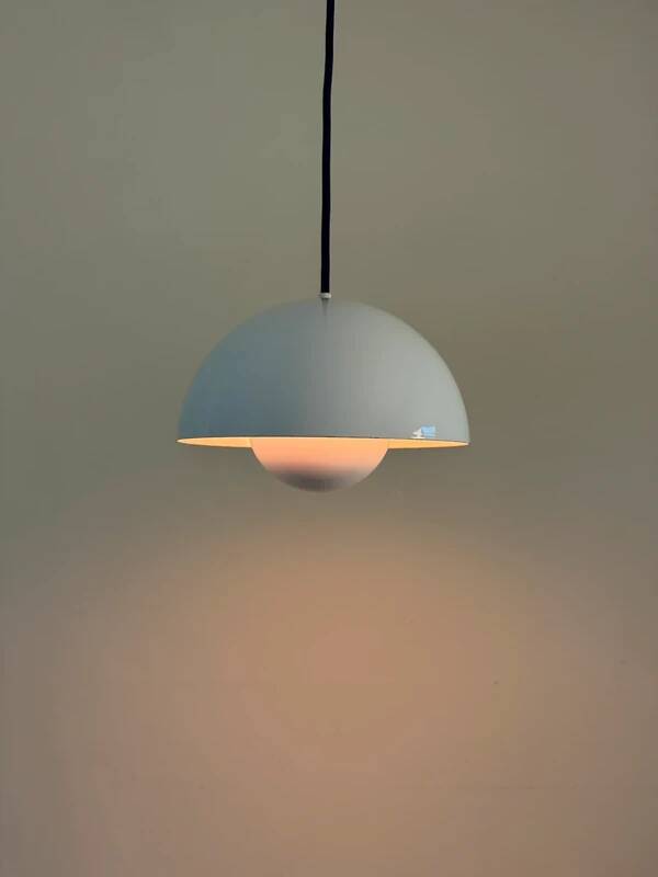 Vintage Louis Poulsen Flowerpot - Verner Panton - Danish design lamp