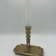 Brass candle holder