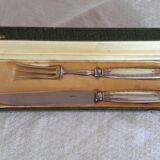 Service cutlery cuts art deco silver metal