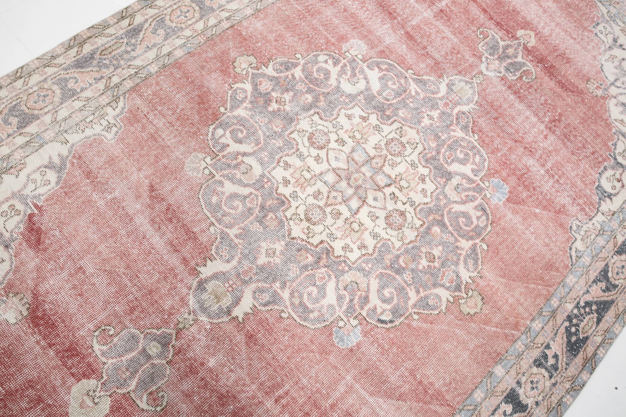 7x12 Sof Red & Beige Persian Rug, 201x351Cm