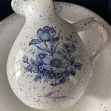 Ancien ensemble de toilette en céramique Monaco – Pichet & Bassine – Vintag