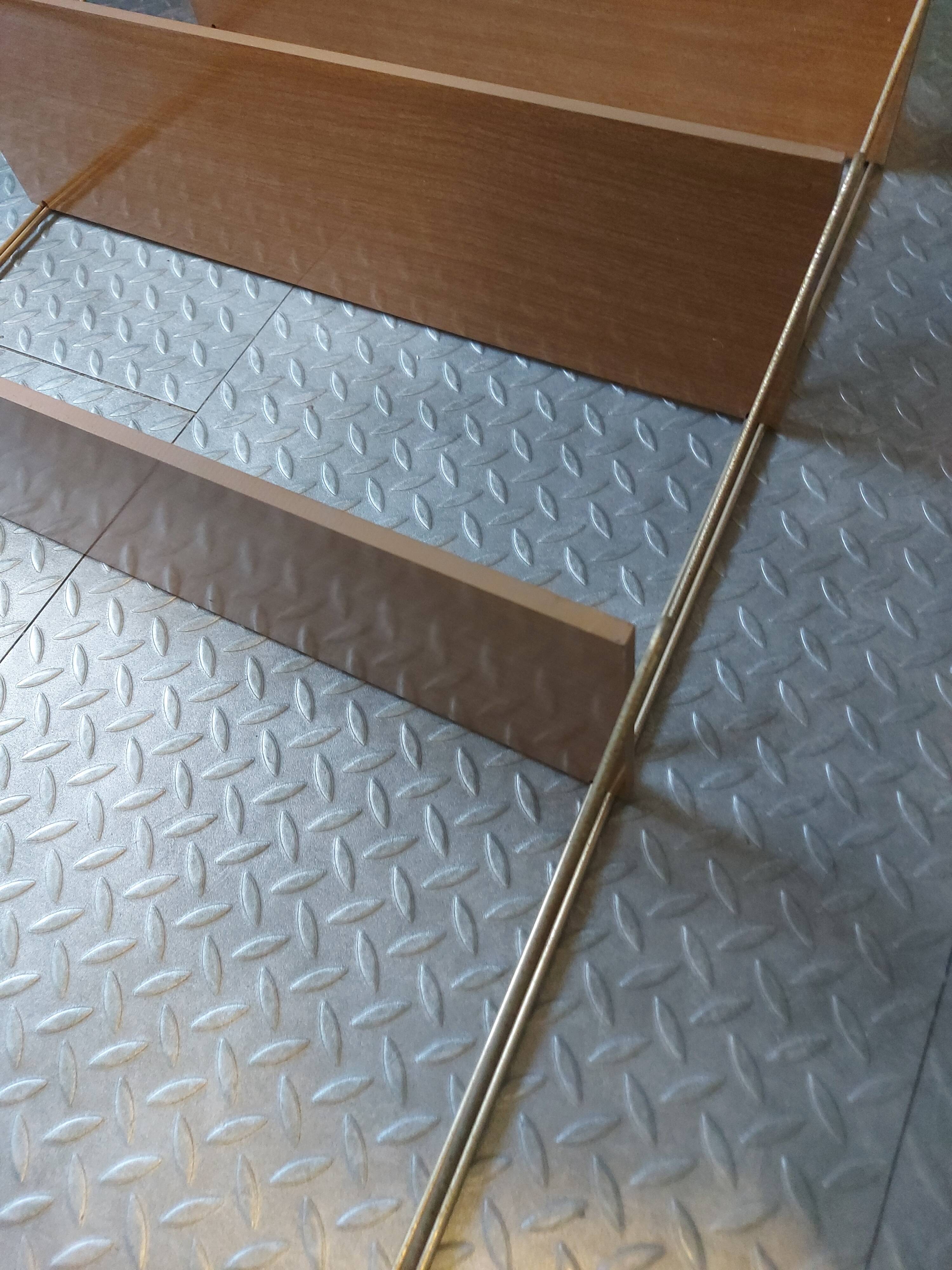 Vintage wall shelves 60'S