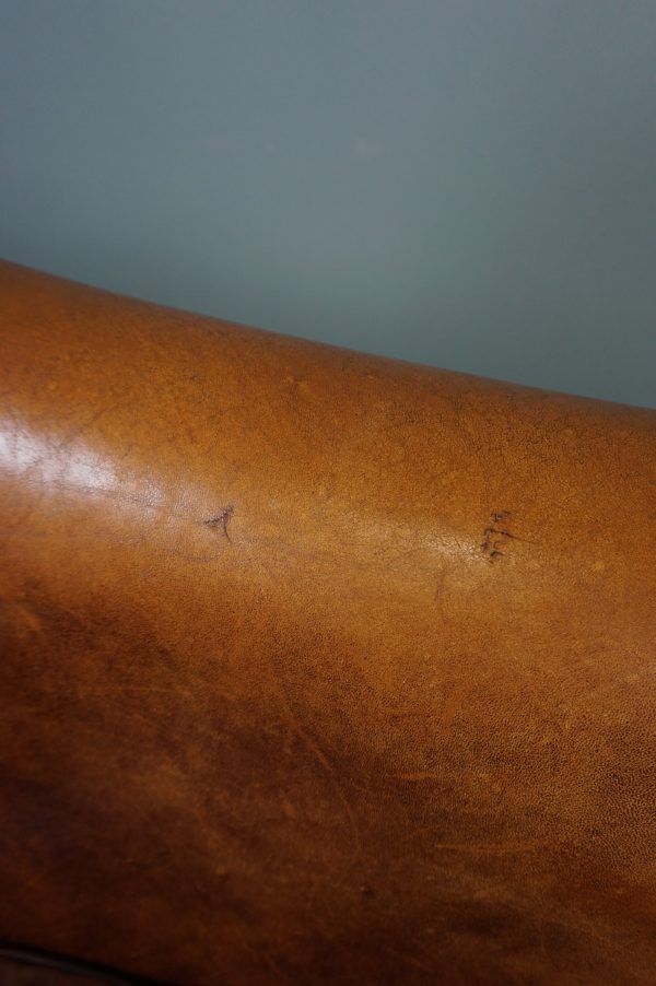 Club armchair in sheepskin