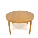 Scandinavian oak dining table, Sweden, 1960s