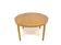 Table de salle à manger scandinave en chêne, Suède, 1960