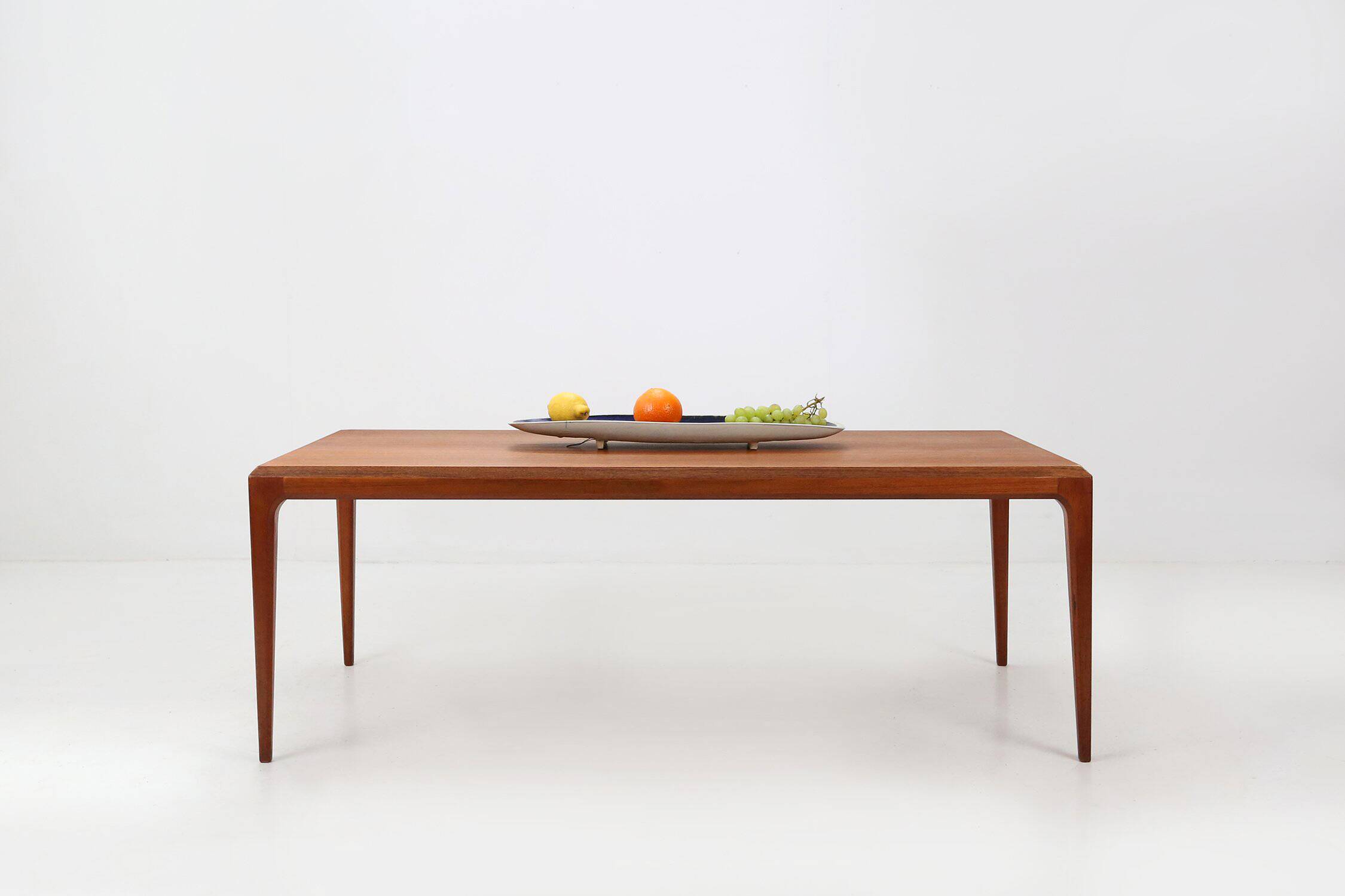 Mid-Century elongated glazed ceramic bowl, Belgium 1960s