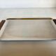 Plateau, plat en métal et bois style scandinave
