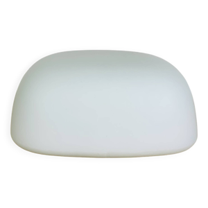 Applique carrée en opaline,