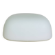 Vintage square opaline wall lamp, Italy, 1960