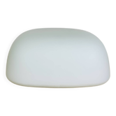 Applique carrée en opaline, Italie, 1960