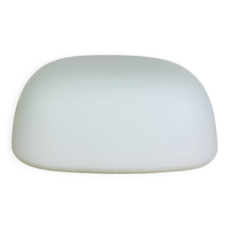 Applique carrée en opaline, Italie, 1960