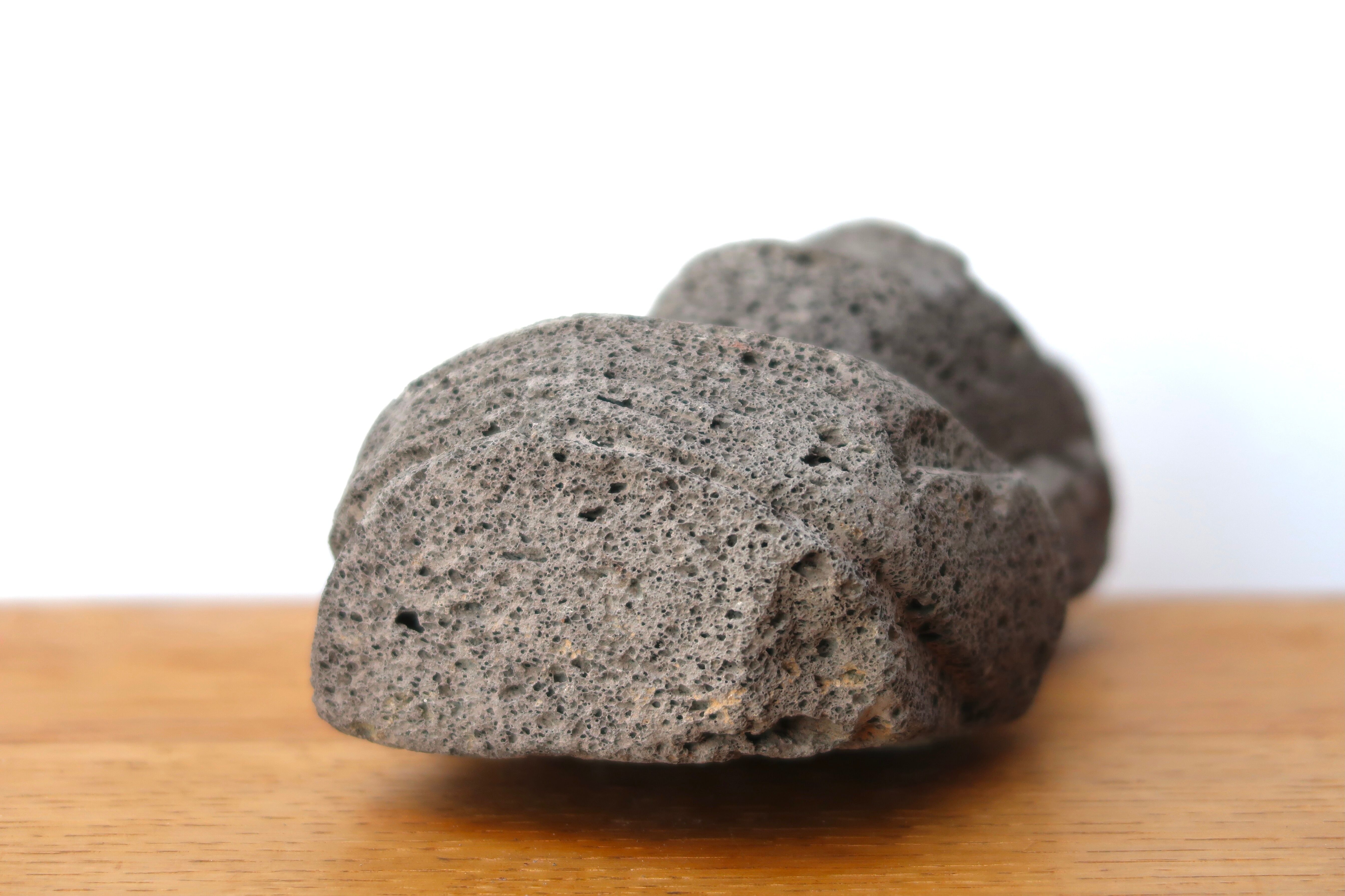 Stone paperweight of a giant Moai, 70s