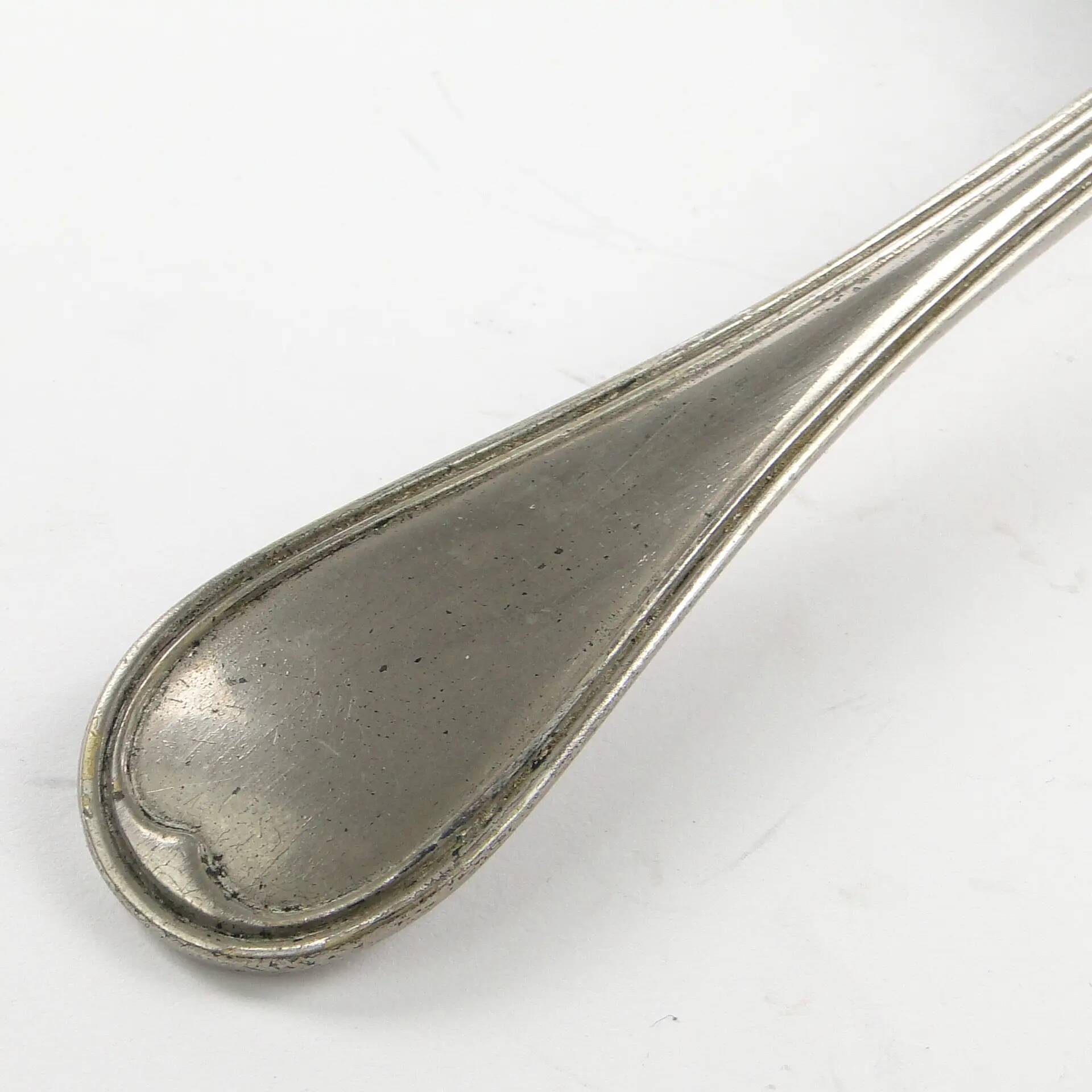 Art Deco cake server, silver-plated alpacca, Halphen, France, 1920s