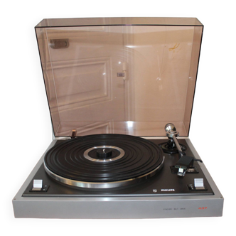Vintage Philips 22 GA 437 hifi vinyl turntable (1978)