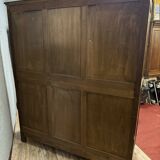 Louis XV style bookcase in solid oak circa 1880