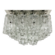 Large Austrian Granada Flush Light by J.T. Kalmar