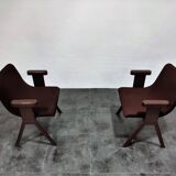 Mid century armchairs by Ettore Sottsass for Olivetti, 1970s