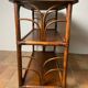 Rattan shelf