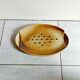 Asparagus dish in glazed stoneware signed osul