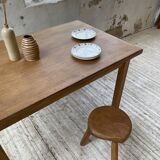Oak farmhouse table