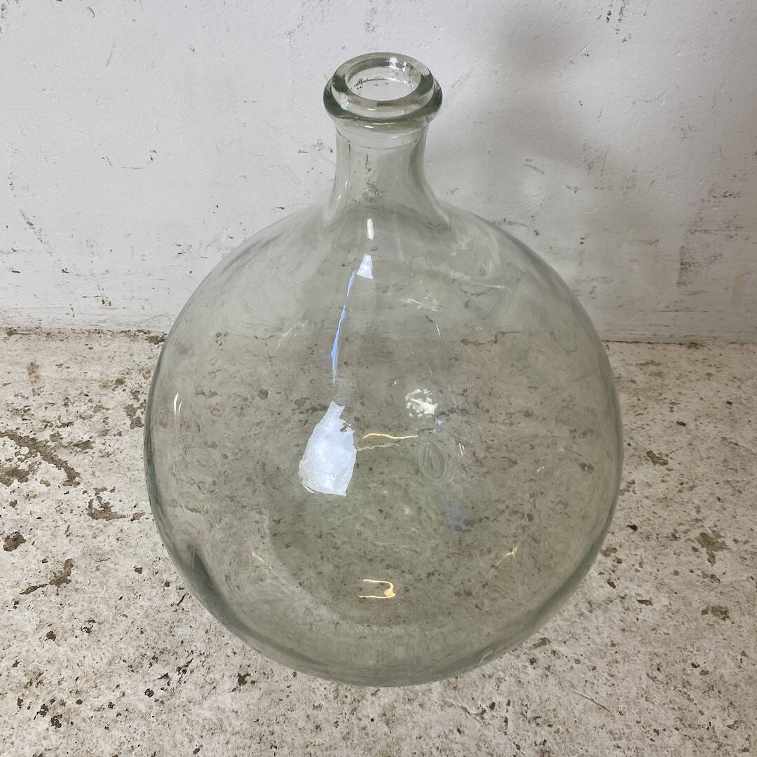 Dame jeanne transparente