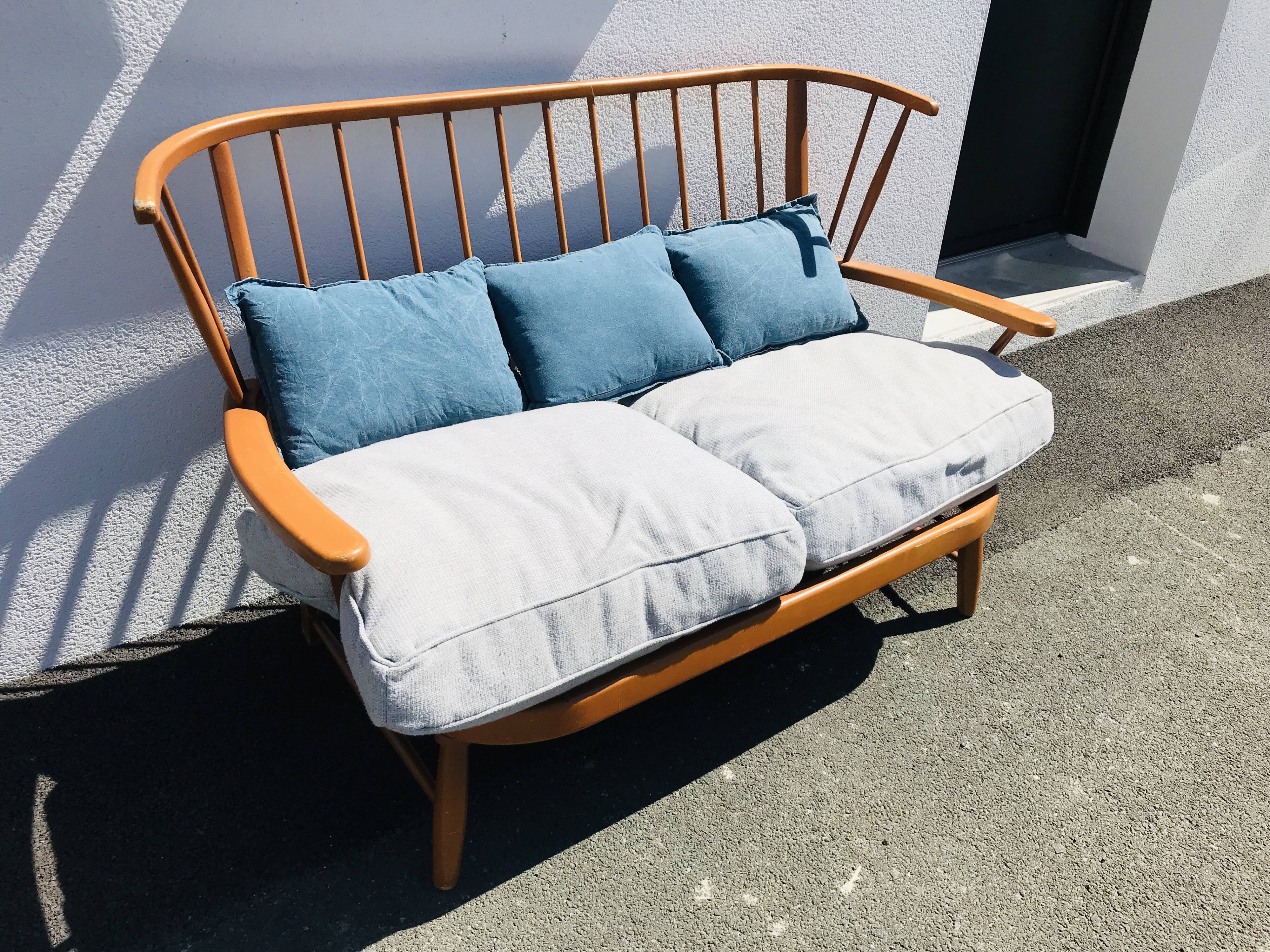 Ercol style bench