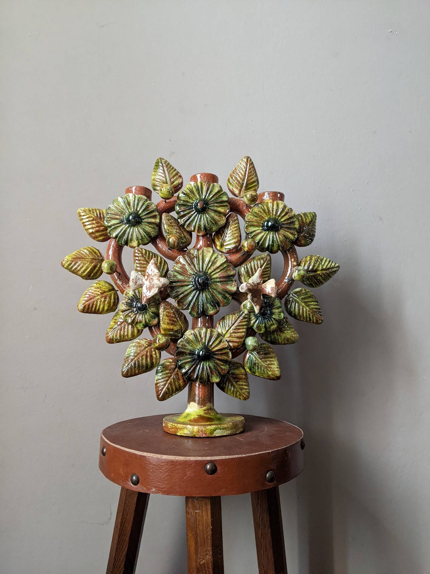 Artisanal chandelier tree of life Mexico
