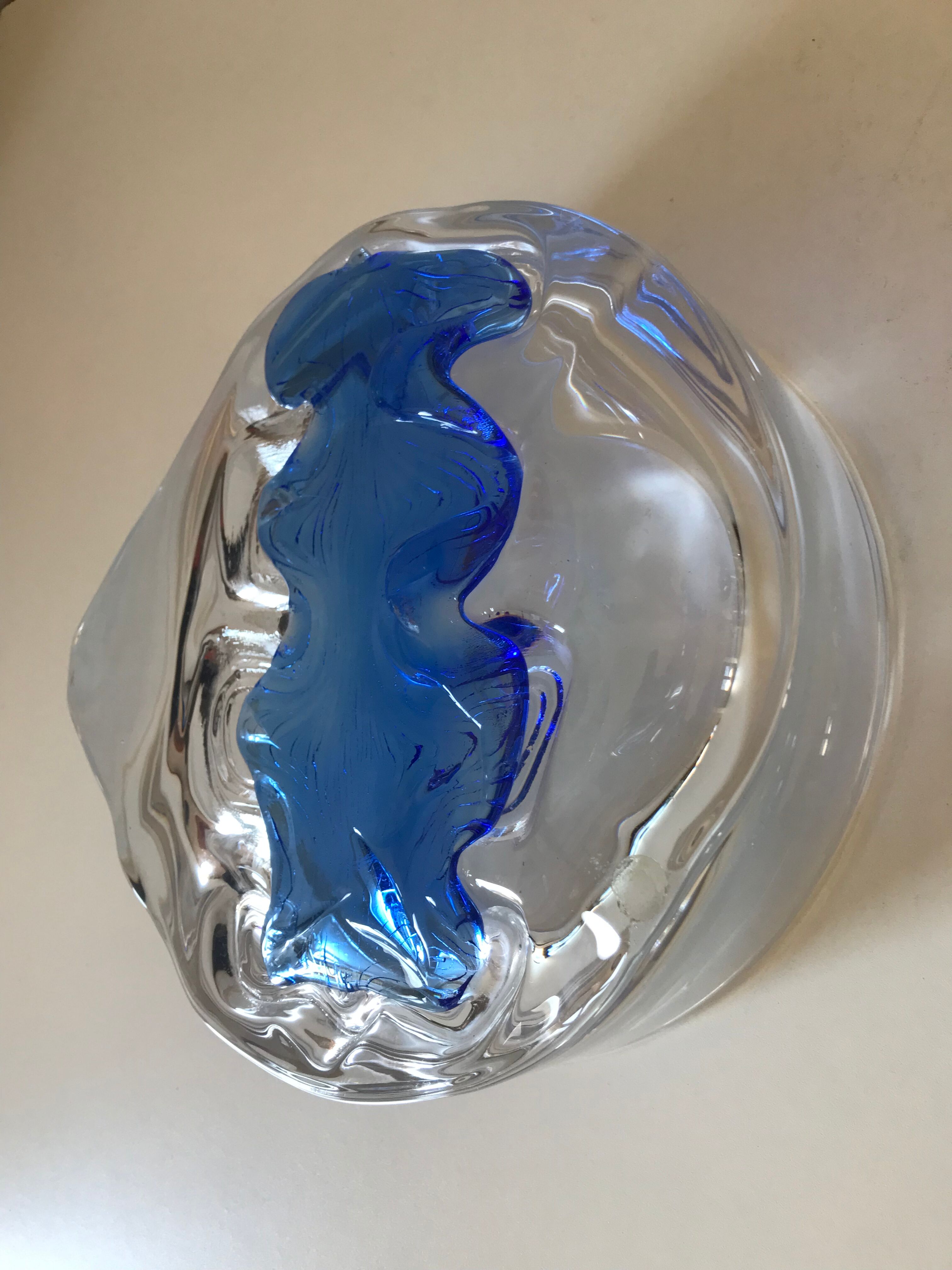 Crystal cup Daum design 70 years