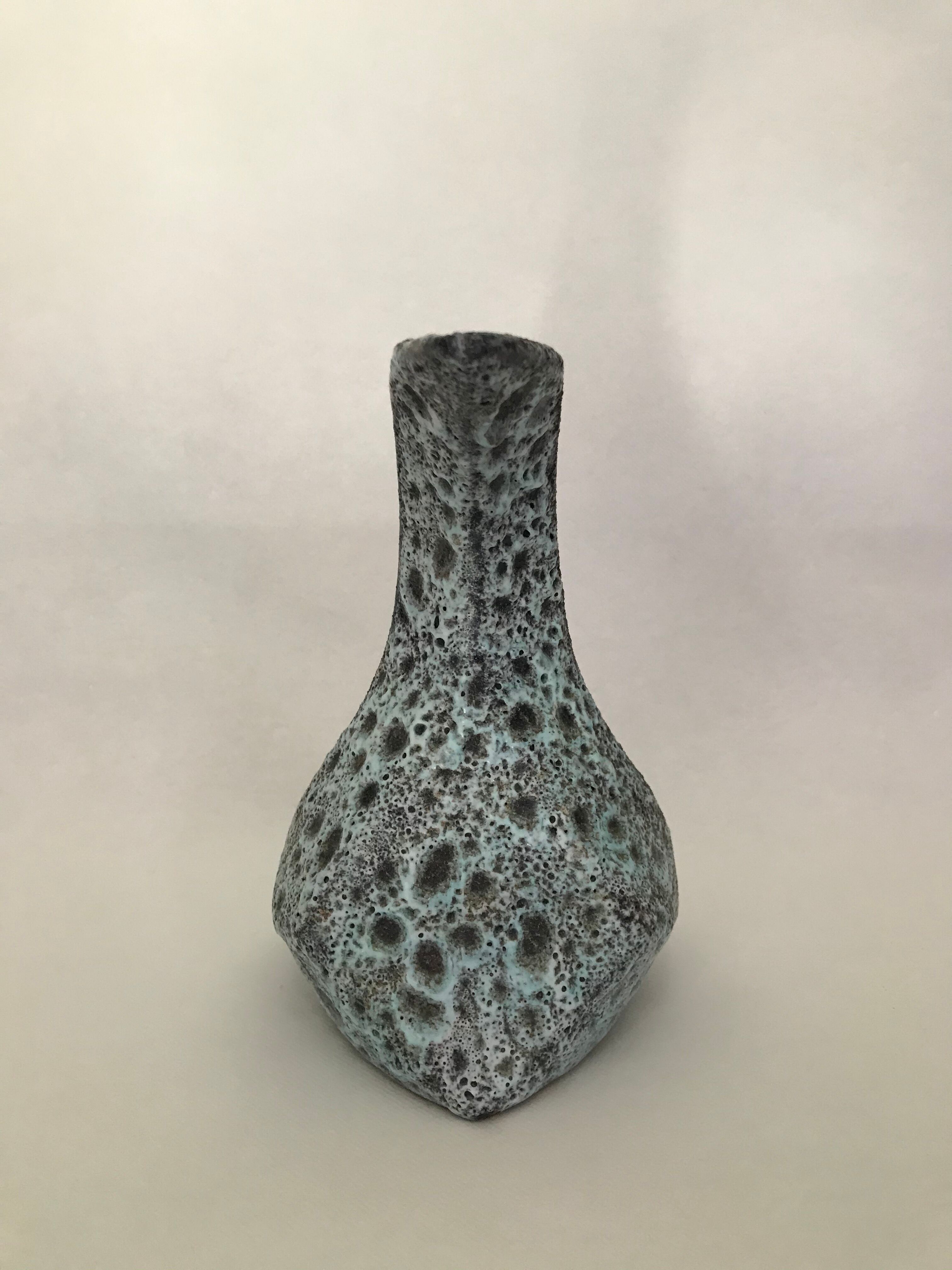 Zoomorphic duck or goose vase signed "Bruno Sarlat"