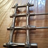 Extendable silver metal trivit year 1970