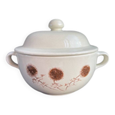 Sarreguemines thistle soup tureen