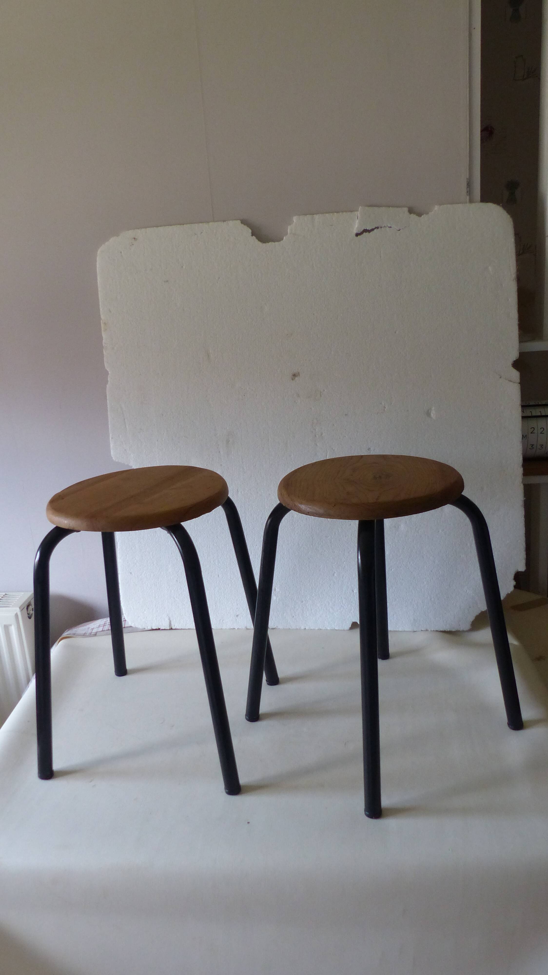 lot de 2 tabourets