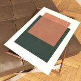 Peinture faite à la main 29,7x42cm