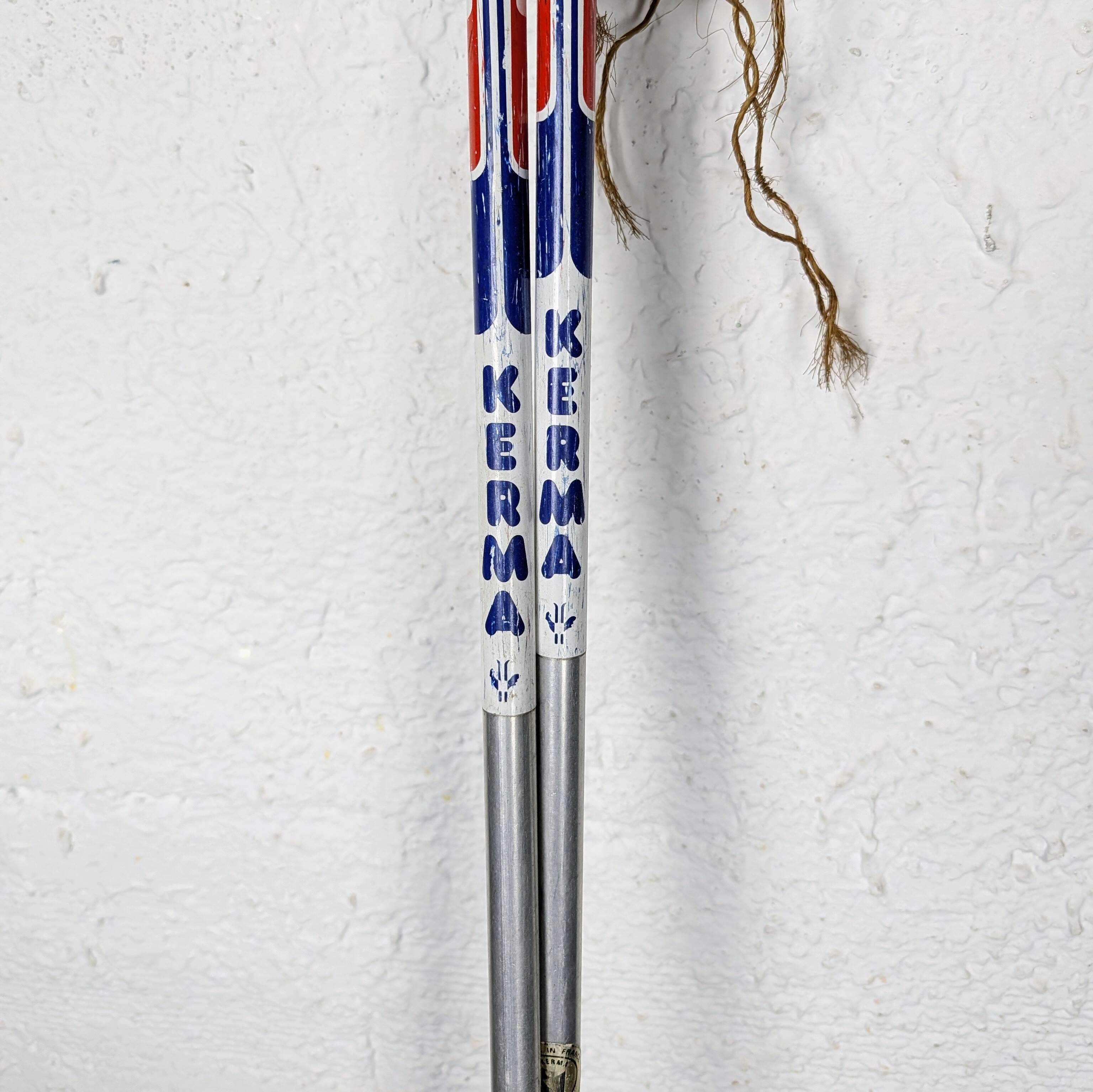Vintage ski poles