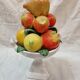 Fruit cut slurry centerpiece