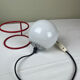 Lampe boule vintage design italien années 70