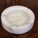 Italian ashtray in Carrara marble