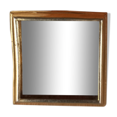 Miroir doré 3,5x3,5cm