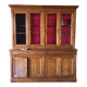 Bibliothèque sur buffet 2 corps, 4 portes