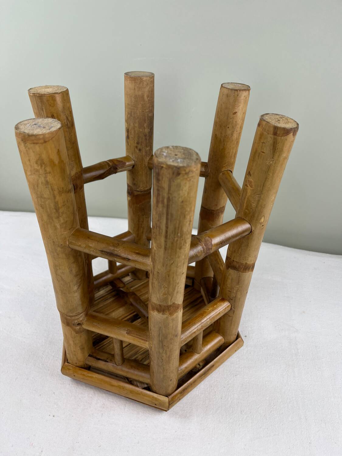 Bamboo stool