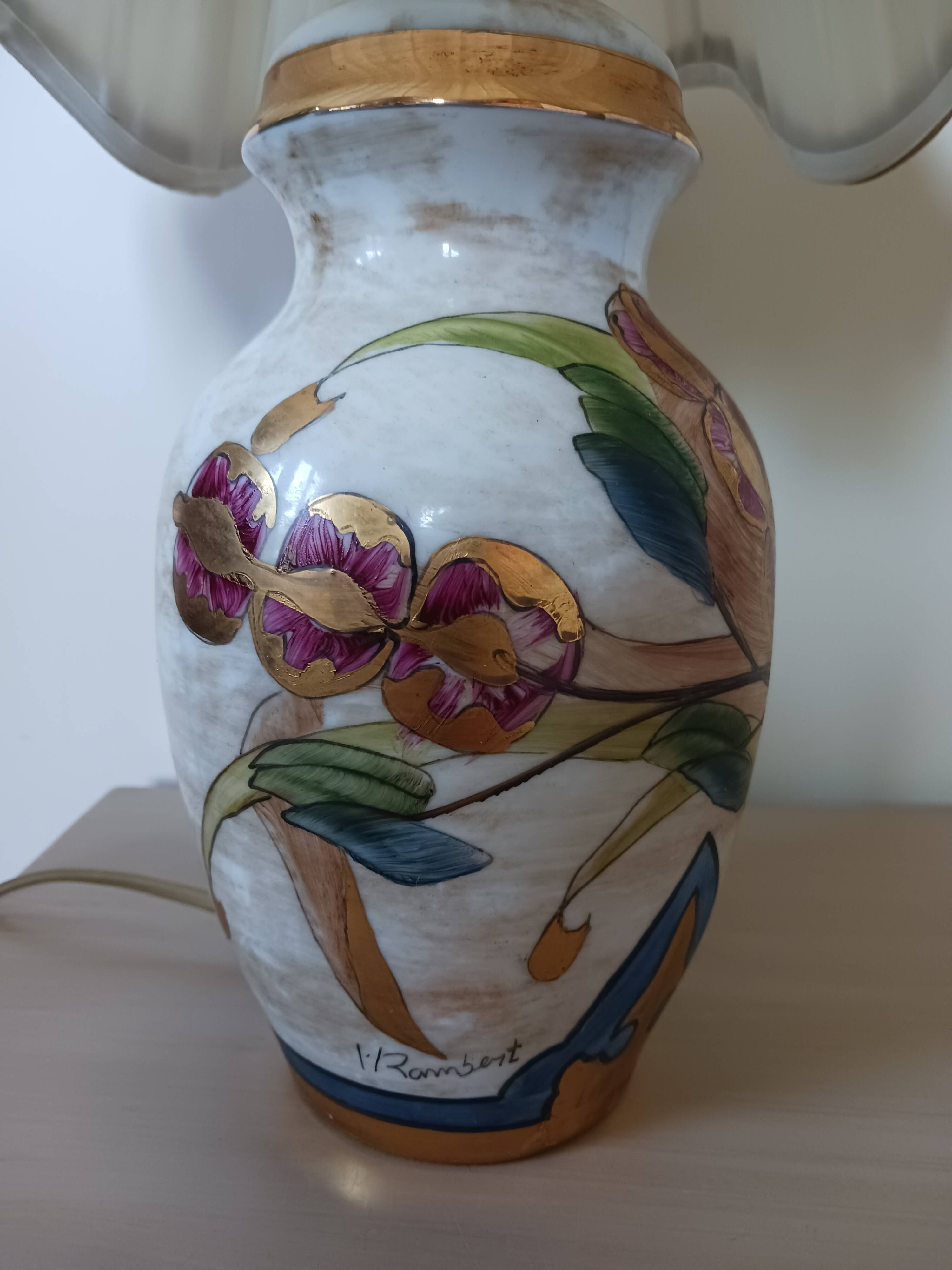 Table lamp, 1980s.