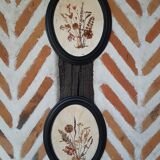 Pair of dried flower frames