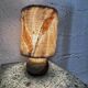 60s sandstone lamp