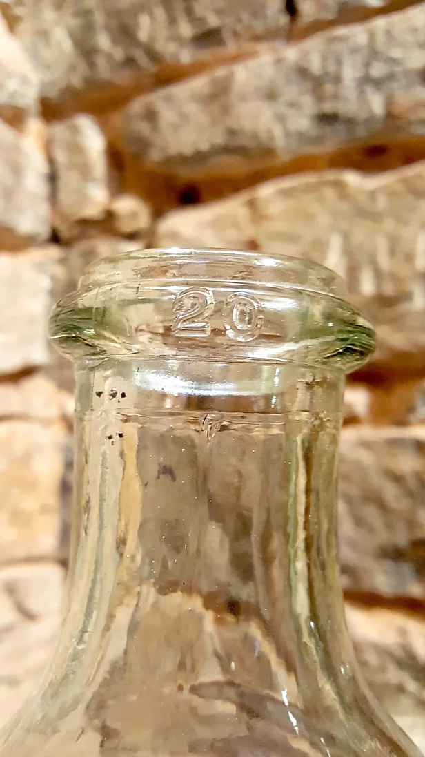 Dame jeanne transparente 20l
