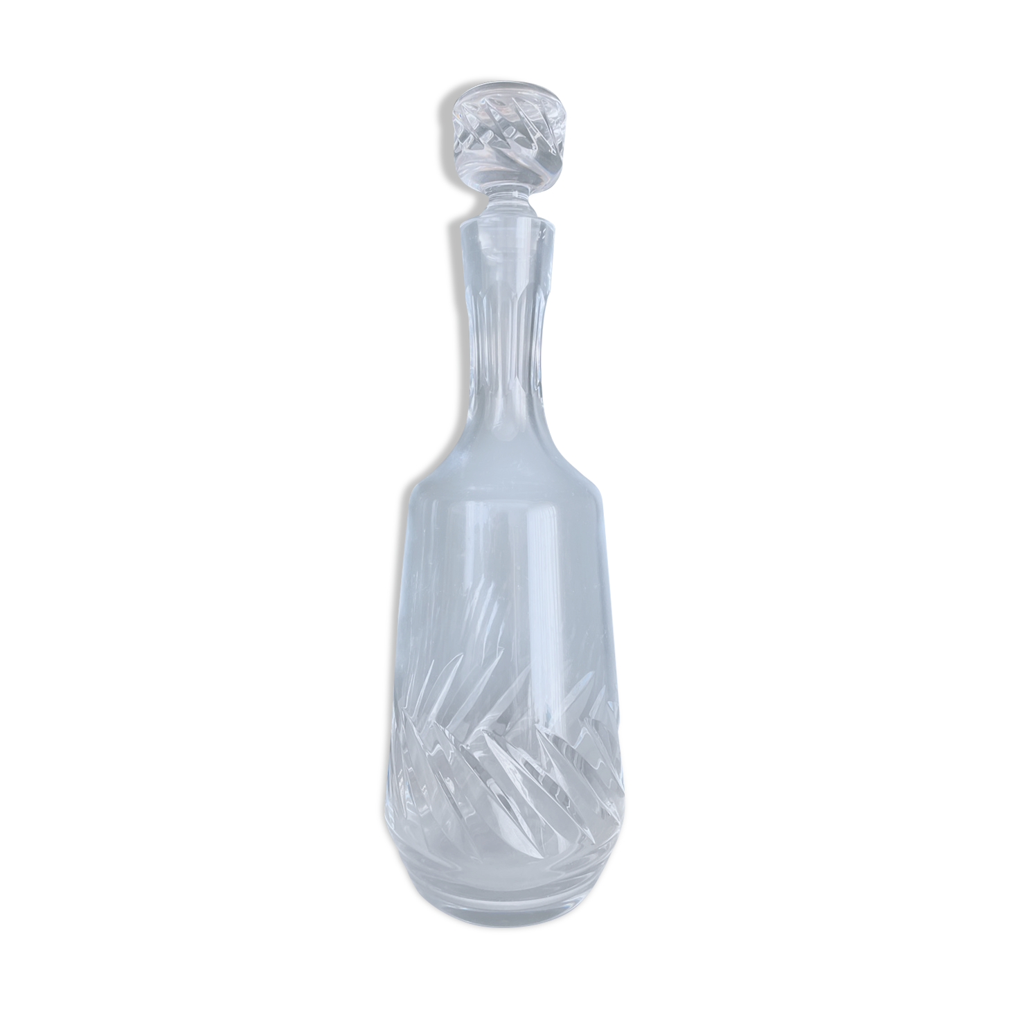 Antique crystal decanter